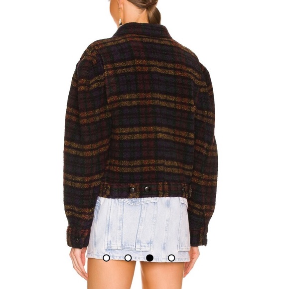 NWT Isabel Marant Leiko Wool Coat, Size 40 / US 8 - Picture 3 of 16